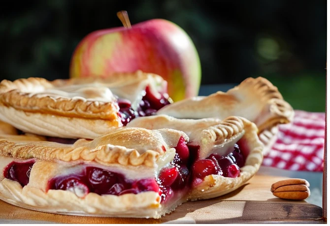 Almás vagy meggyes pite