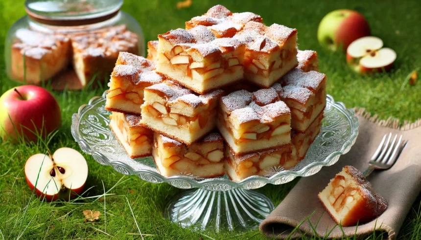 Fahéjas almás pite