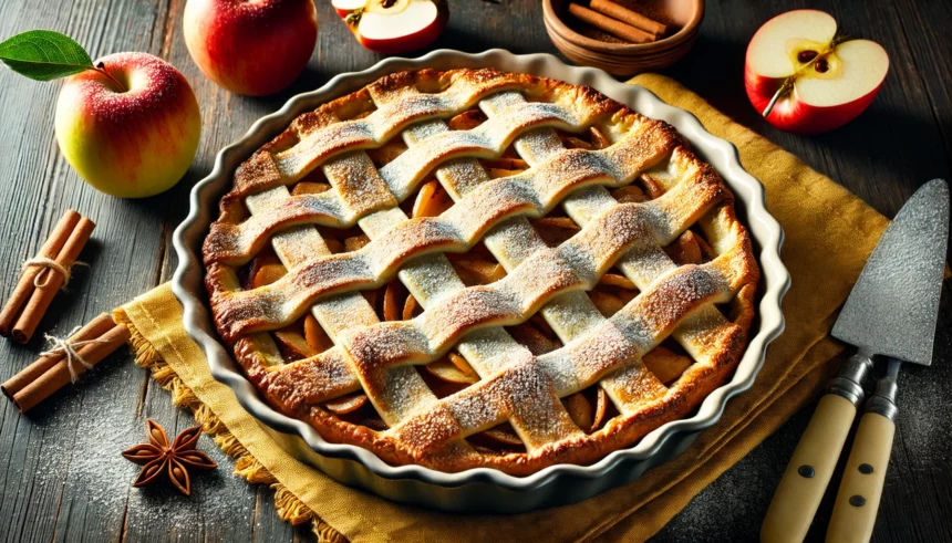 Holland almás pite