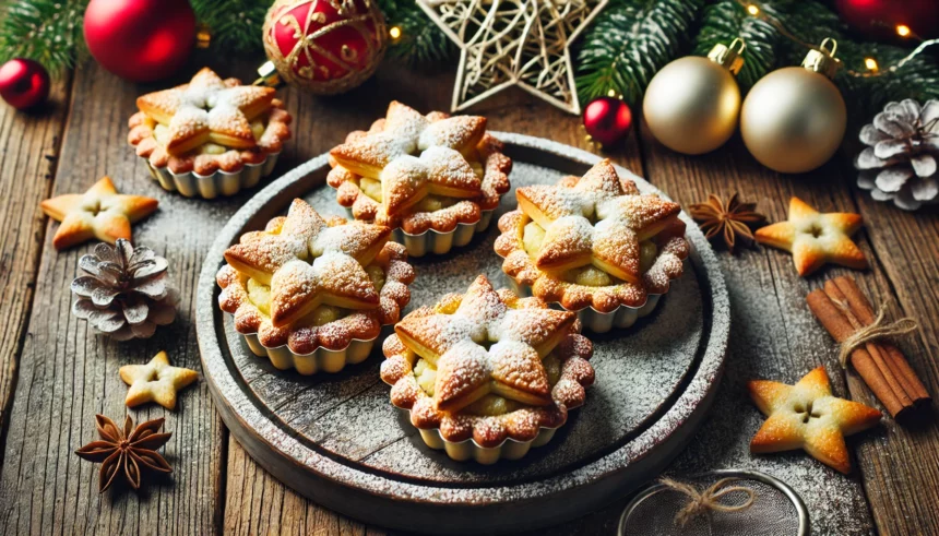 Karácsonyi almás pite muffin